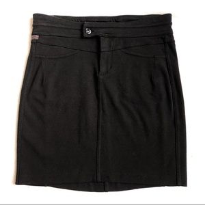 Citizens of Humanity stretch cotton mini skirt